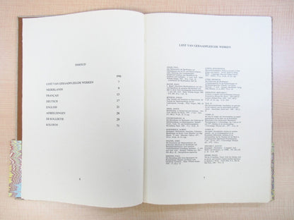 Geert Van Daal Marmerpapier 1St Edition, Signed, 1980, Limited 55 Copies, Frits