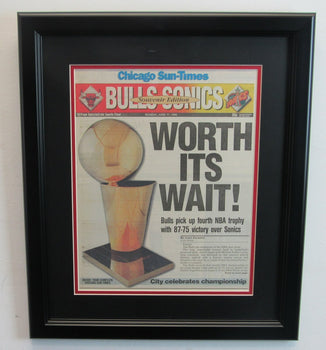 Chicago Bulls 1996 4Th Championship Chicago Sun