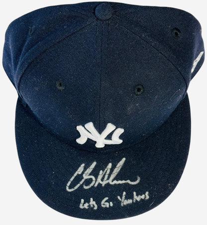 Clay Holmes Autographed Yankees New Era Hat (Jsa)