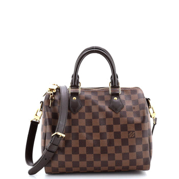 Louis Vuitton Speedy Bandouliere Bag Damier 25