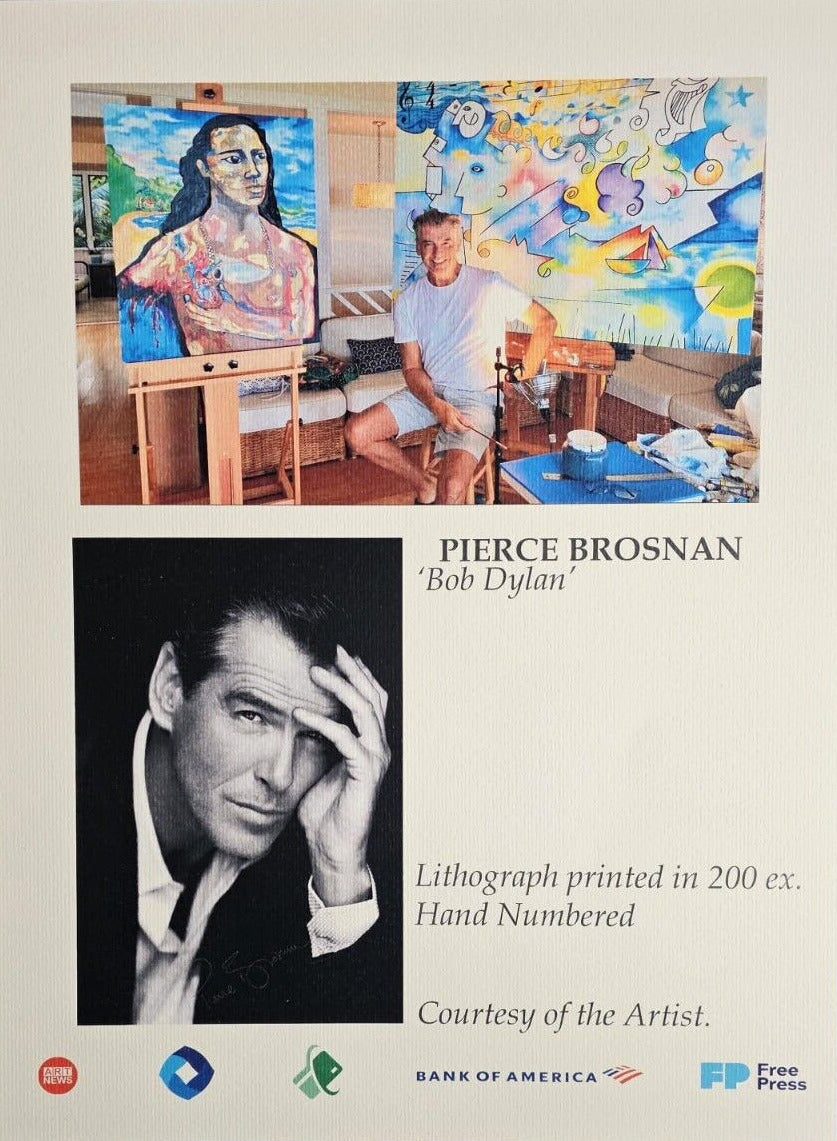 Pierce Brosnan Lithograph 200Ex
