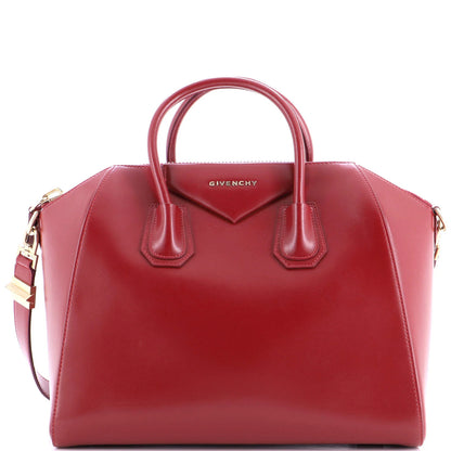 Givenchy Antigona Bag Glazed Leather Medium
