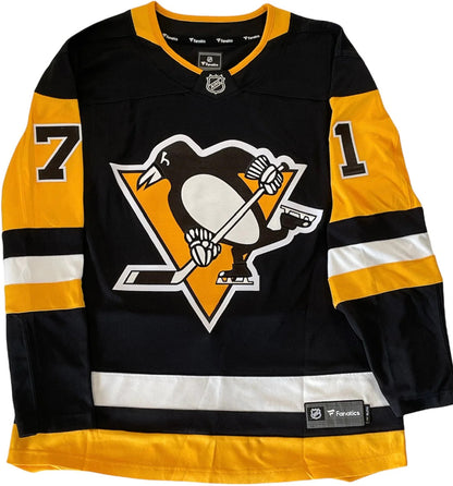Evgeni Malkin Autographed Pittsburgh Penguins Fanatics Xl Jersey (Jsa)