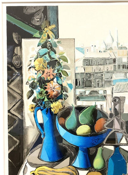 Jean Calogero Latelier Hand-Signed Serigraph 11/250 Art Vivant Large Framed