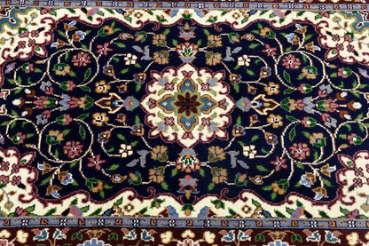 Hand-Knottted Kirman Oriental Rug 3X4 Ft Classic
