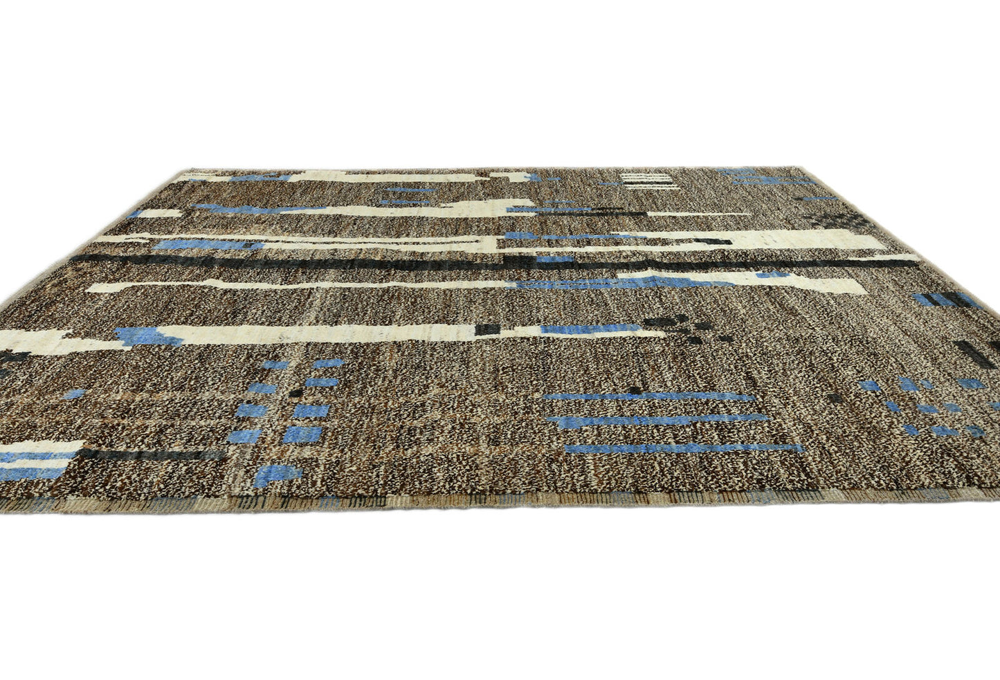 Contemporary Brown Abstract Style Moroccan Style