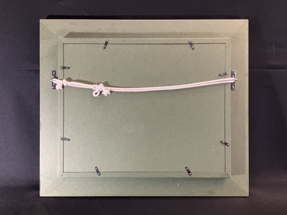 Michele Gaubour Les Maris Du Mois De Juin Original Oil Painting France 1985