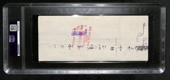 Al Davis Signed/Autographed 1978 Oakland Raiders Check Psa/Dna 184454