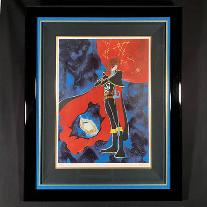 Captain Harlock My Youth In Arcadia Signed Original Silkscreen Print Framed