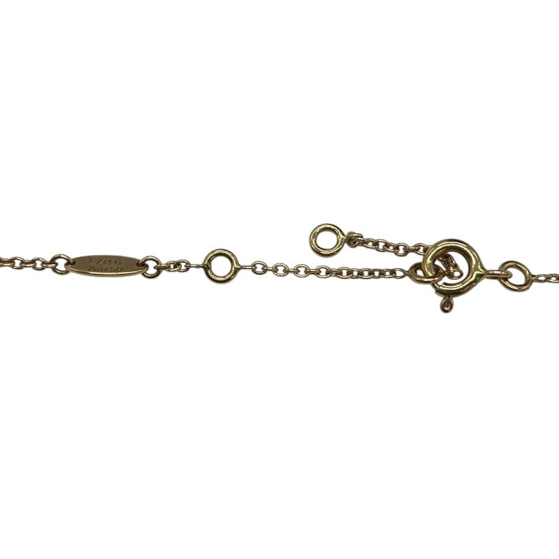 Christian Dior Rose Des Vents 1P Diamond Necklace Au750