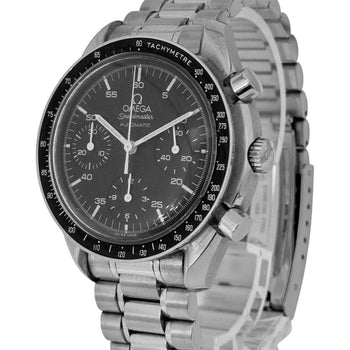 Omega Speedmaster Automatic 3510.50 Black Case Size 38Mm Used Watch #351125