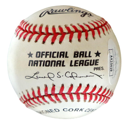 Felix Delgado Signed Onl Baseball Negro League Cubans Puerto Rico  Jsa 179821