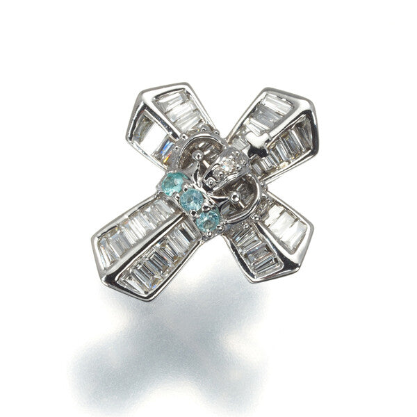 Kasahara Masumi Pendant Diamond Paraiba
