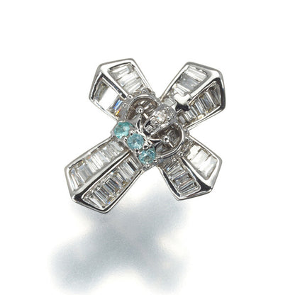 Kasahara Masumi Pendant Diamond Paraiba