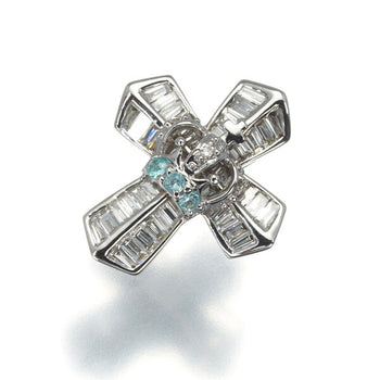 Kasahara Masumi Pendant Diamond Paraiba