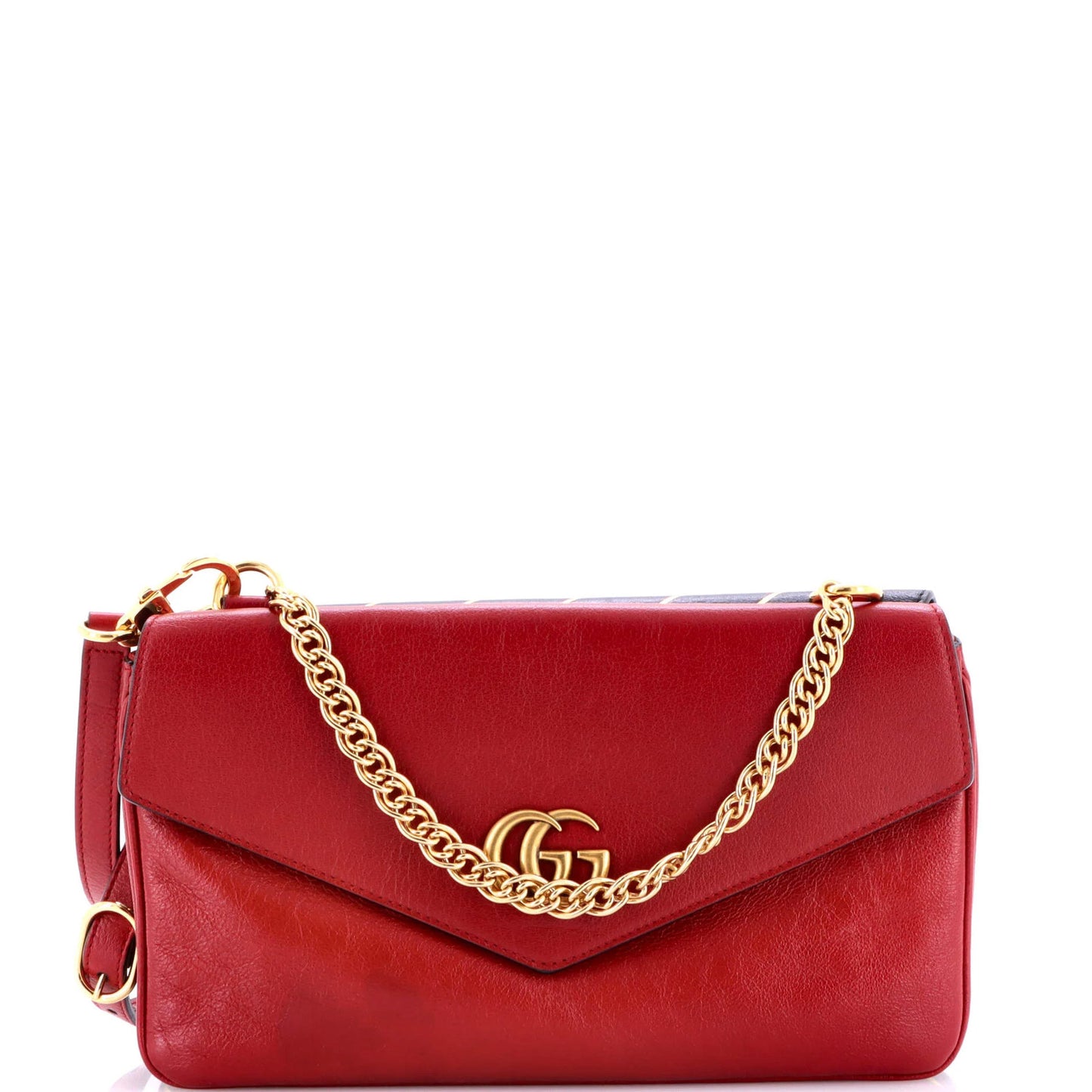 Gucci Thiara Double Shoulder Bag Printed Leather Medium