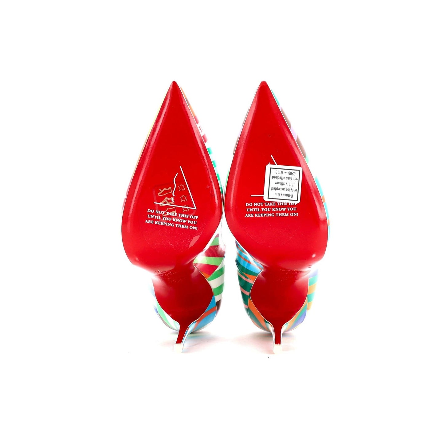 Christian Louboutin Women'S So Kate Pumps Printed Patent 120