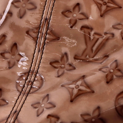 Louis Vuitton Irene Handbag Monogram Embossed Suede And Patent