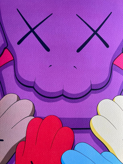 Kaws Lithograph Mori Art Museum Coa Limited Edition Rare 200 Ex