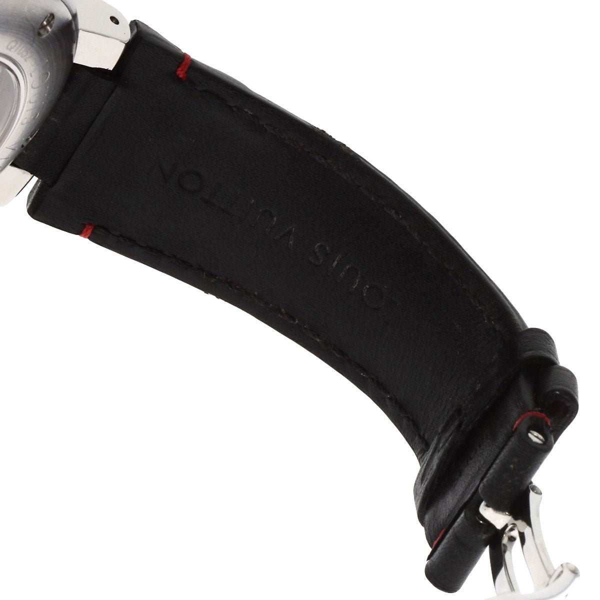 Tambour Chronograph GMT Evolution Stainless Watches Q1052 by LOUIS VUITTON