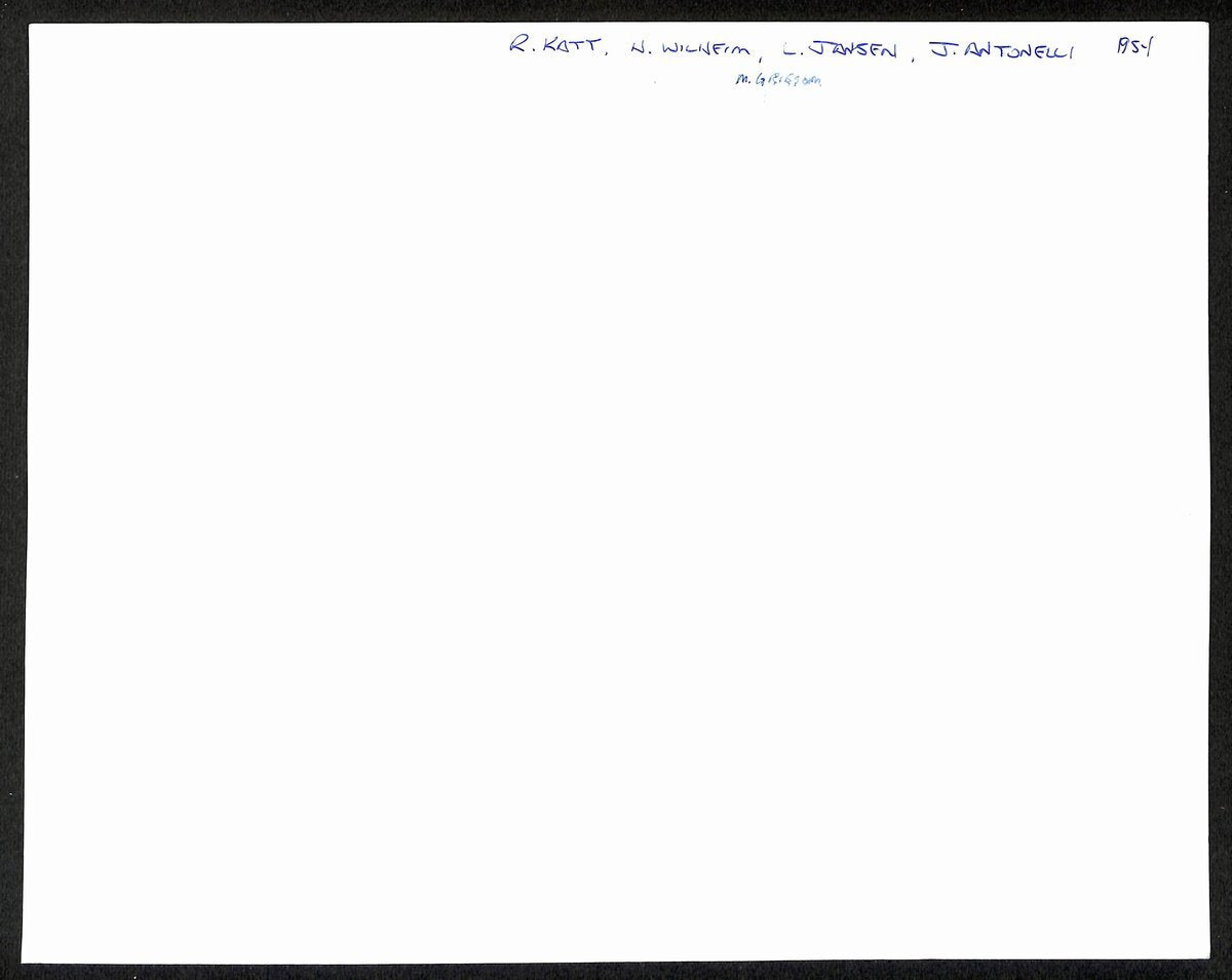 1954 New York Giants Multi-Signed (5) 8X10 Photo New York Giants Psa/Dna 195478