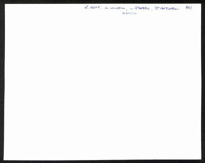 1954 New York Giants Multi-Signed (5) 8X10 Photo New York Giants Psa/Dna 195478