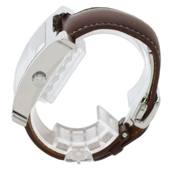 Hermes H Watch Watches Hh2.810 Stainless Steel/Leather