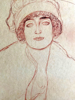 Gustav Klimt Lithograph Certified Signed