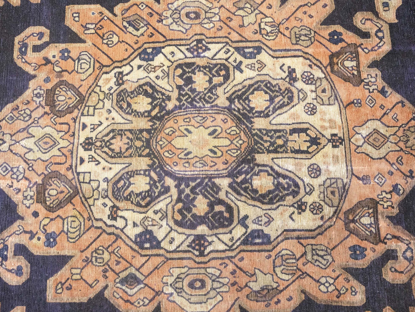 5X11 Handmade Antique Oriental Rug Tribal Design Carpet Living Room Decor