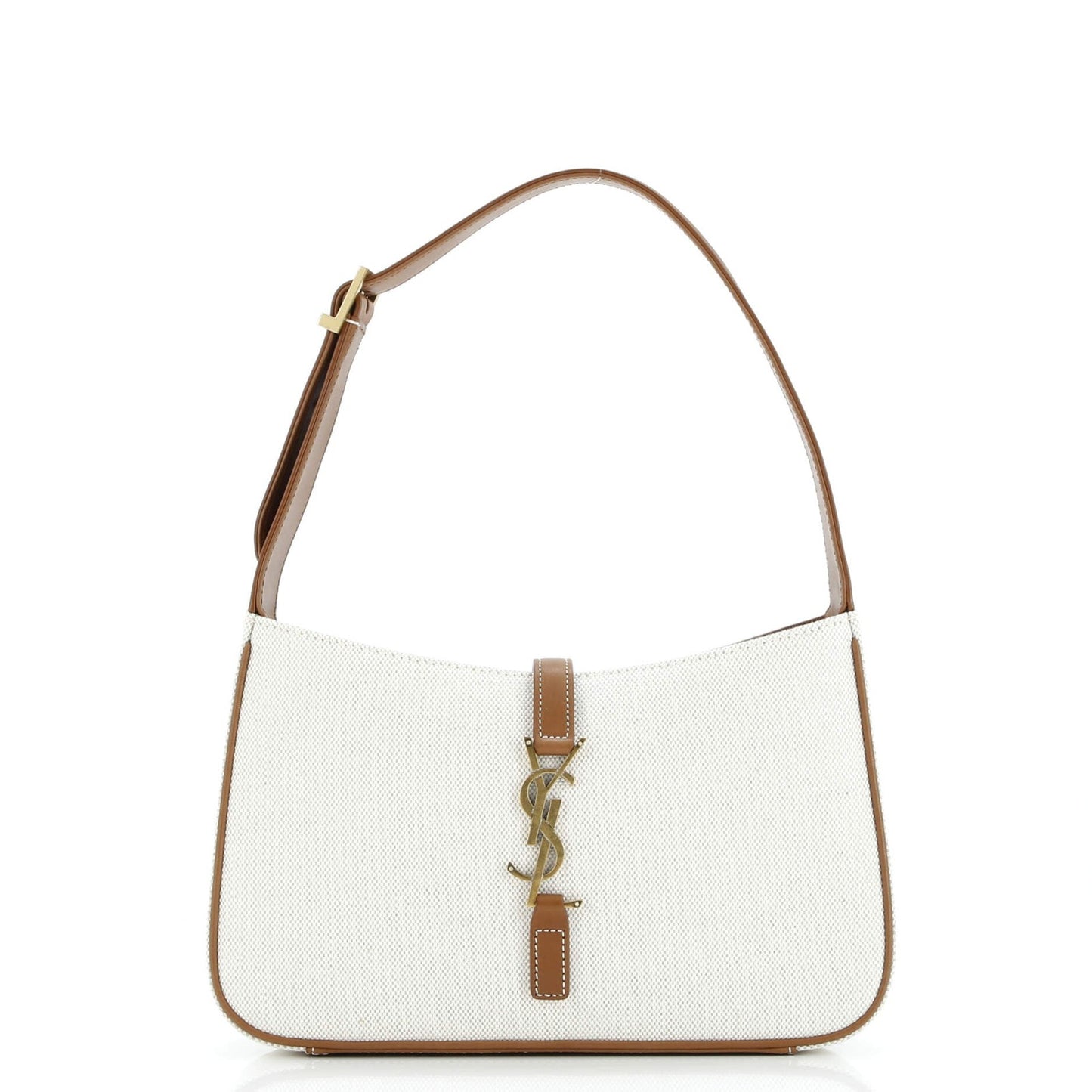 Saint Laurent Le 5 A 7 Hobo Canvas Small