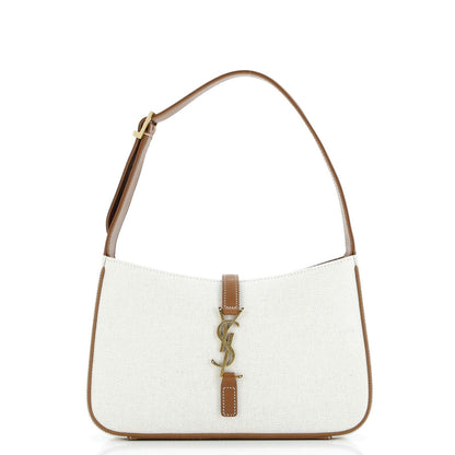 Saint Laurent Le 5 A 7 Hobo Canvas Small