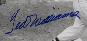 Ted Williams Hof Signed/Autographed 16X20 B/W