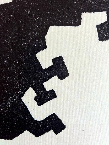 Eduardo Chillida Lithograph Coa Signed Numbered By Hand In 180Ex