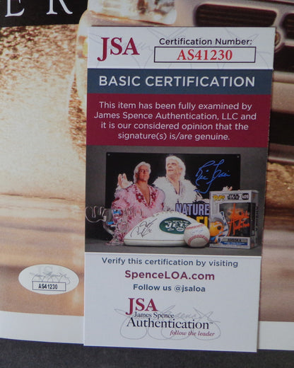 Red Auerbach Signed 1995 Program Final Game Boston Gardens Jsa 188418