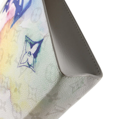 Louis Vuitton Pochette Voyage Limited Edition Monogram Watercolor Canvas Mm