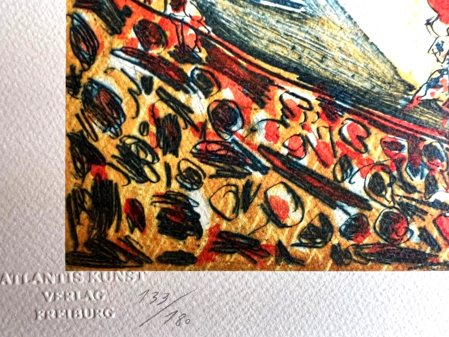 Pablo Picasso Lithograph Coa Signed Numbered Limited 180Exe