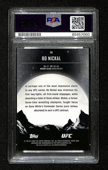Bo Nickal Signed/Auto 2024 Ufc Topps Midnight