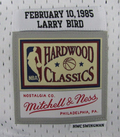 Larry Bird Autographed White Nba All-Star