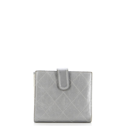Chanel Cc Compact Wallet Quilted Calfskin