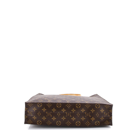 Louis Vuitton Sac Plat Bag Monogram Canvas