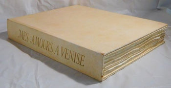 1954 Casanova Mes Amours A Venise W/ 20 Original Etchings By Paul-Emile Bcat