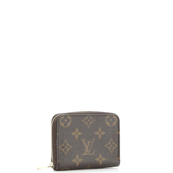 Louis Vuitton Zippy Coin Purse Monogram Canvas