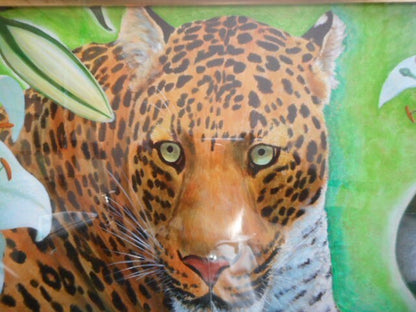 Charles Lynn Bragg -  Original Painting Acrylic On Boad Signed Framed