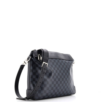 Louis Vuitton Greenwich Messenger Bag Damier Cobalt