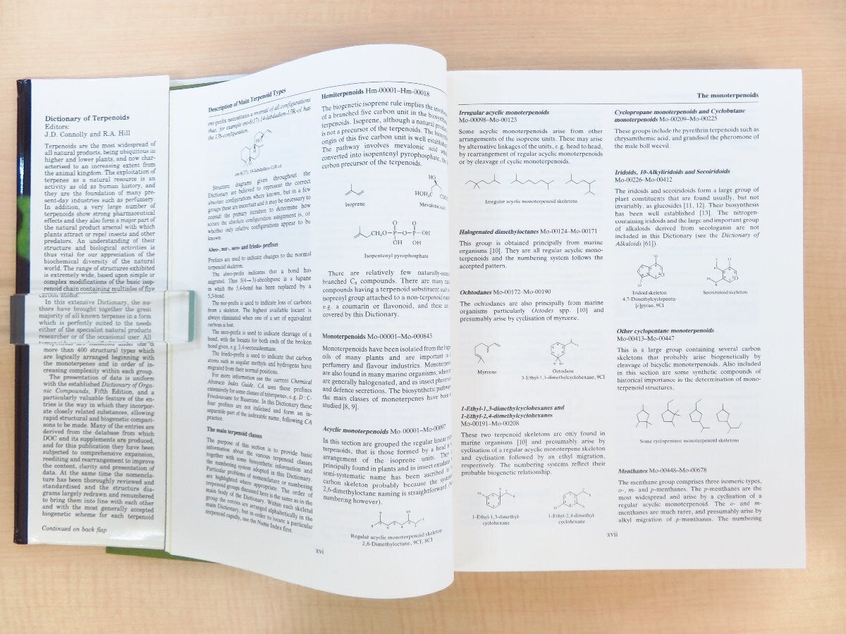 Connolly/Hill Dictionary Of Terpenoids Complete Set Of 3 Volumes