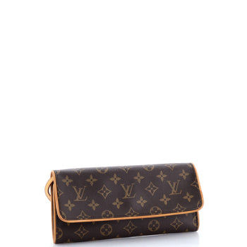 Louis Vuitton Twin Handbag Monogram Canvas Gm