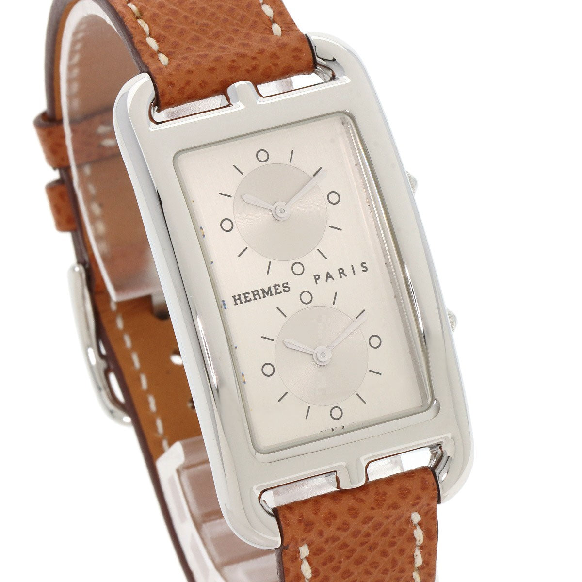 Hermes Cape Cod Duzon Watches Cc3.510 Stainless Steel/Leather