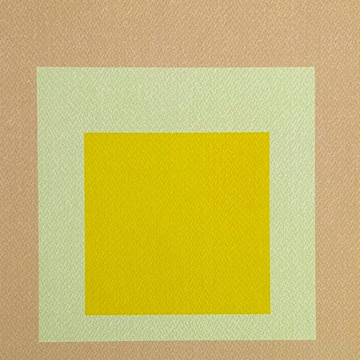 Josef Albers Lithograph Coa Numbered Signed Op (Piet-Mondrian)