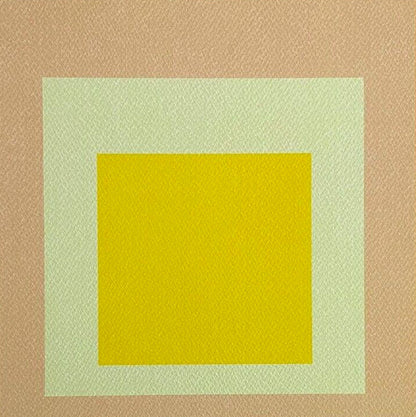 Josef Albers Lithograph Coa Numbered Signed Op (Piet-Mondrian)