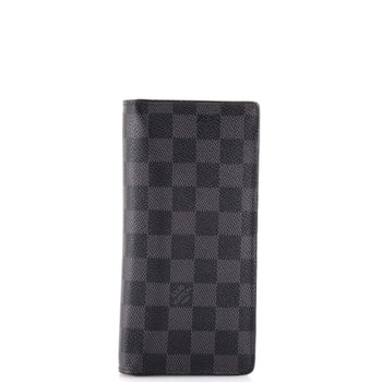 Louis Vuitton Brazza Wallet Damier Graphite